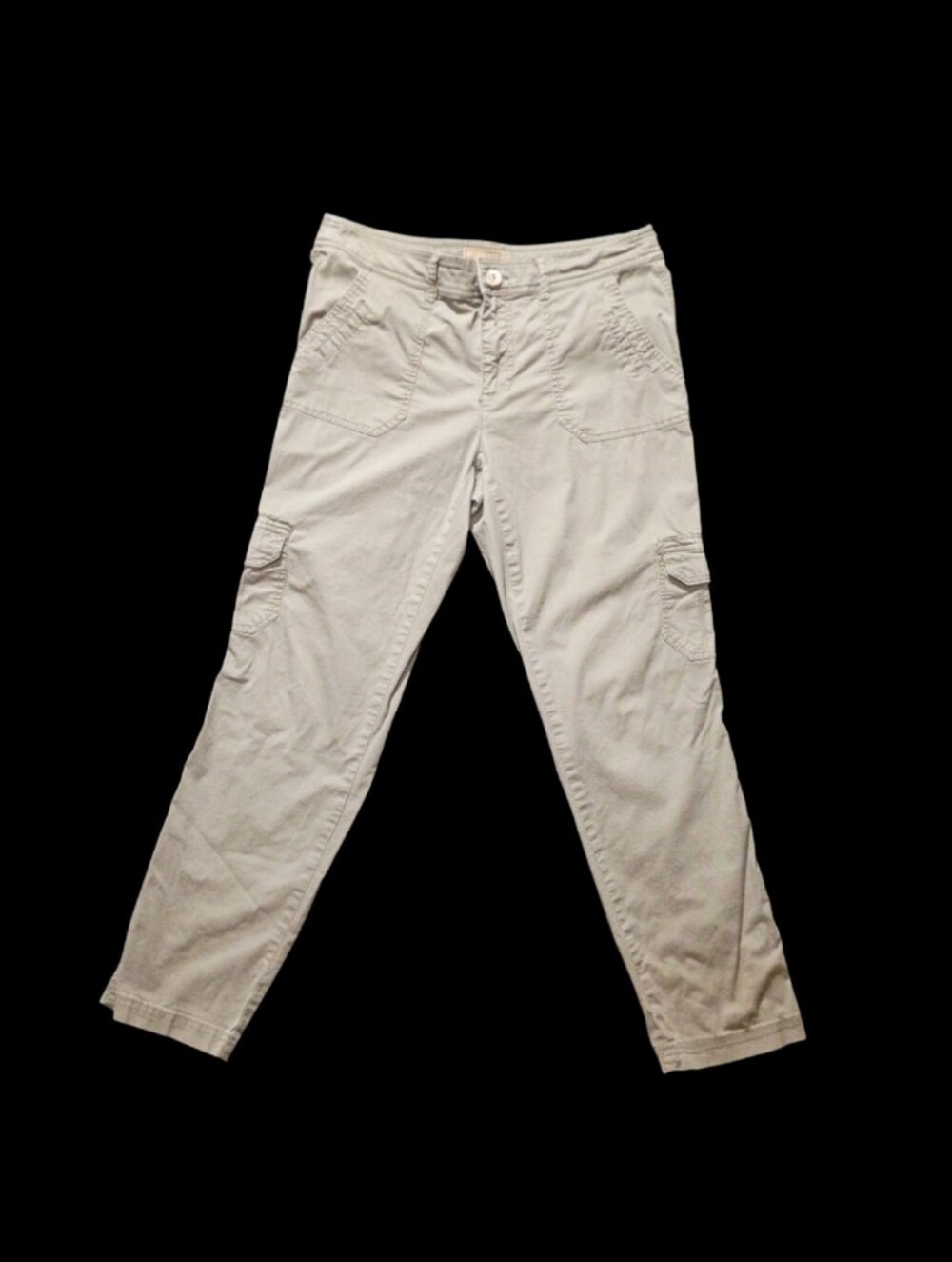 Light Green Woman Cargo Pants
